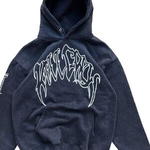 KILL CREW OVERSIZED LUX HOODIE - BLACK S